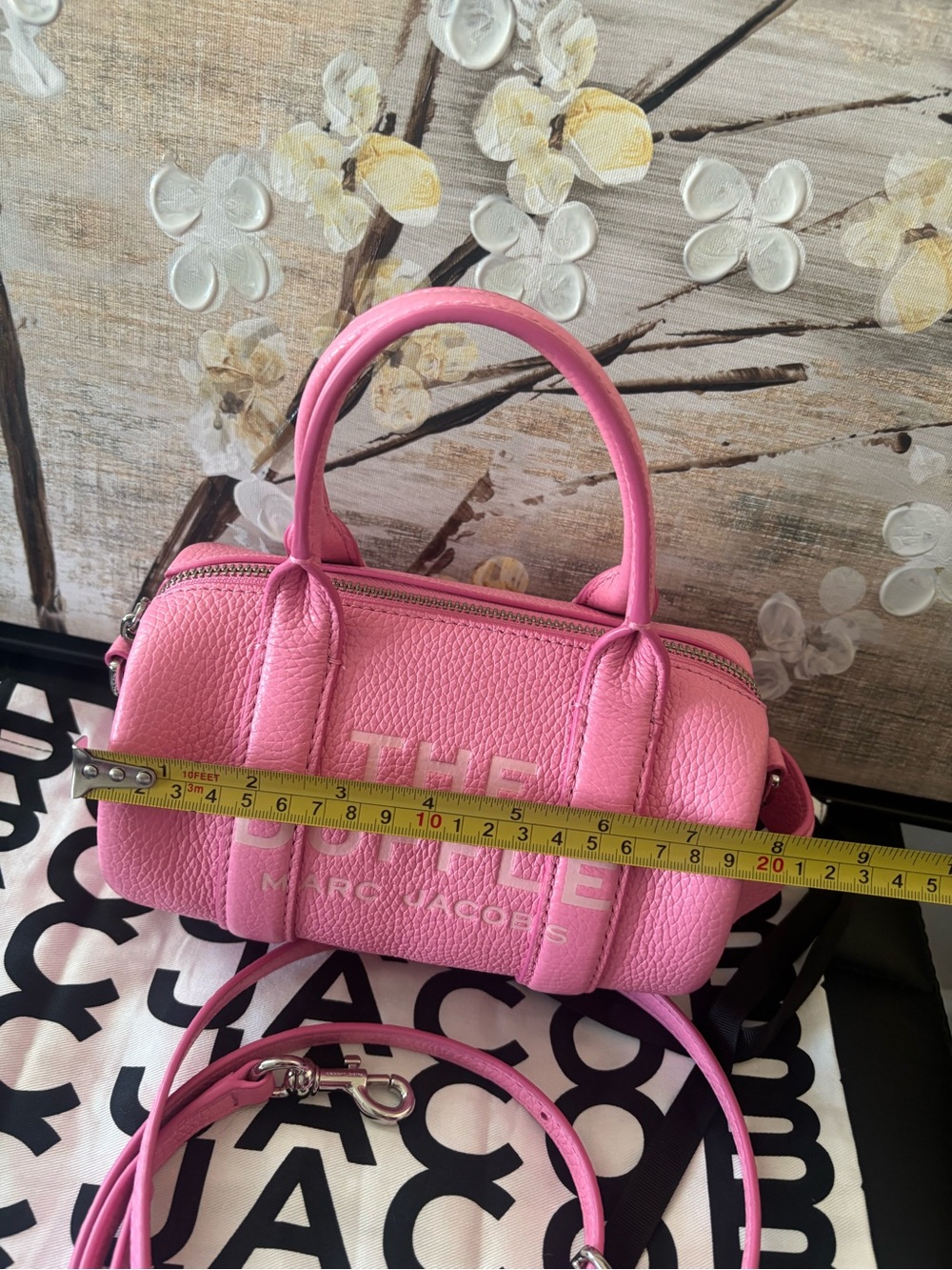 Marc Jacobs Pink The Duffle Mini Leather Satchel - Picture 9 of 14